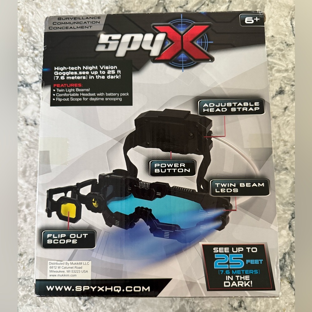 Brand new. SpyX Night Mission Goggles with LED Lights - Picture 2 of 6